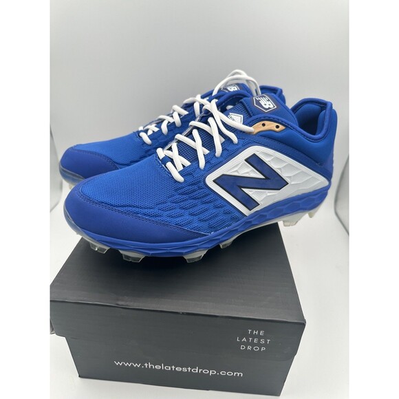 NEW New Balance Fresh Foam PL 3000 men’s blue baseball cleats US size 12.5 EU 47 - Picture 6 of 7